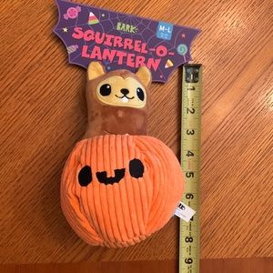 Bark box 2-in-1 Squirrel and pumpkin plush toy 🎃🐶 🔸🔻